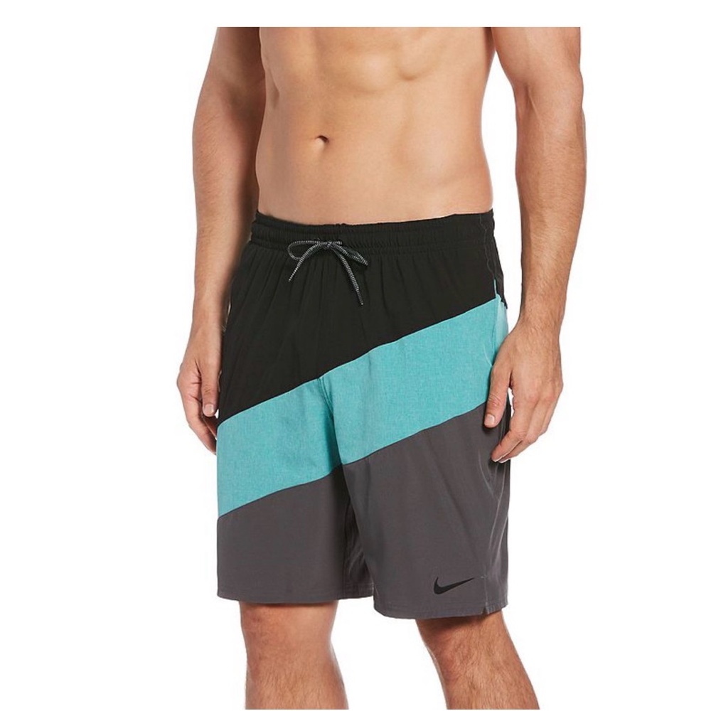 Nike Swim Men’s 9 Inch Color Surge Volley Shorts - XXL